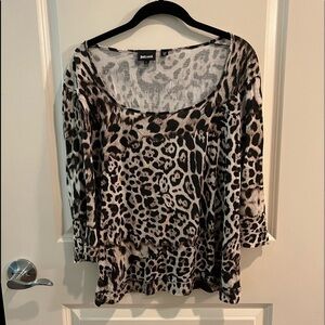 Just Cavalli Animal Print Top